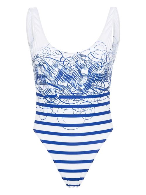 blue/white stretch-design scoop JEAN PAUL GAULTIER | 24/30-F-MB020J5530159